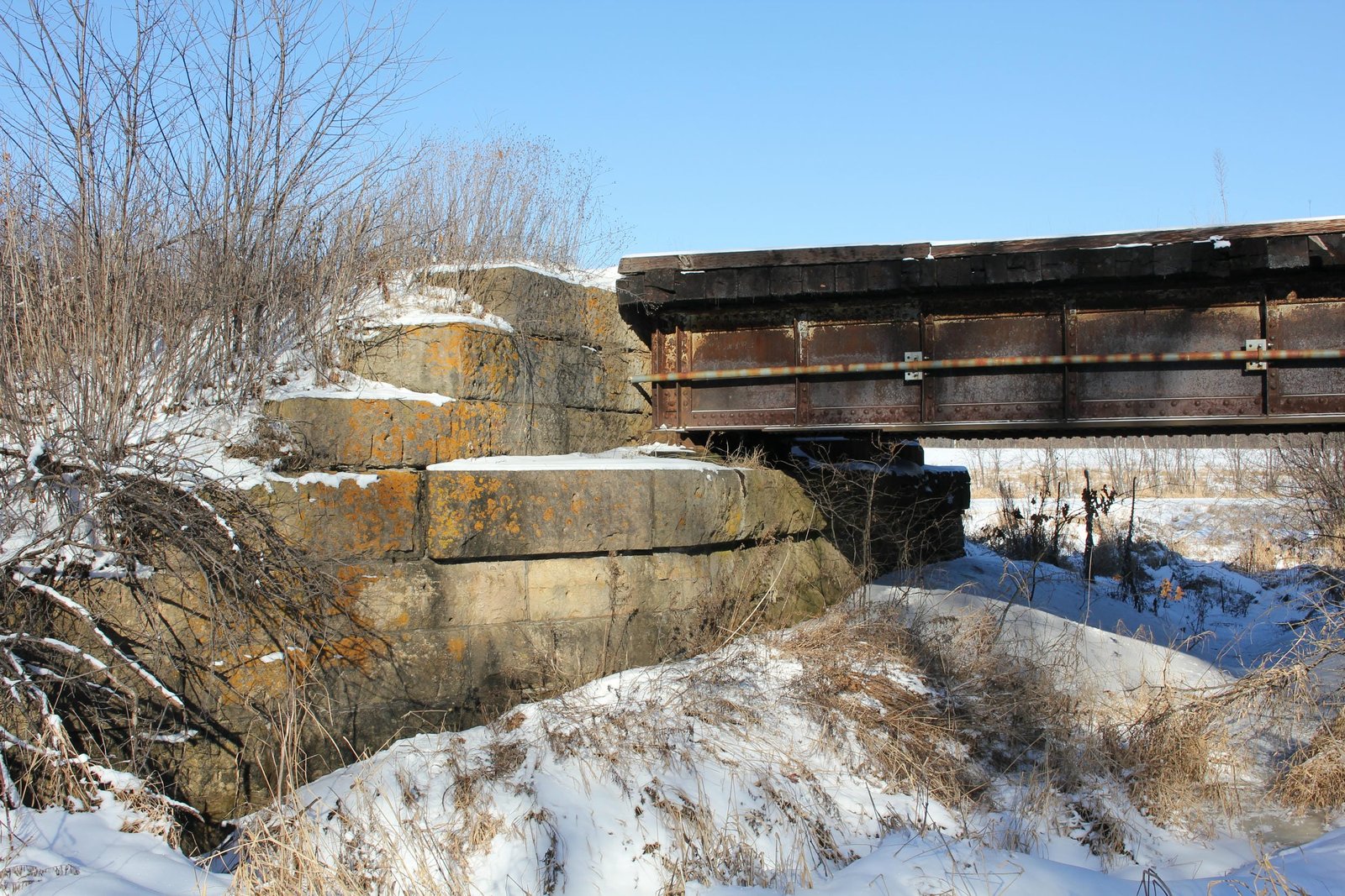 West abutment